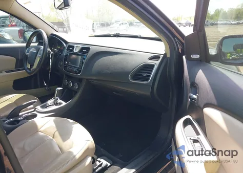 2013 Chrysler 200 Limited из США, поврежденный, VIN 1C3CCBCG1DN542682